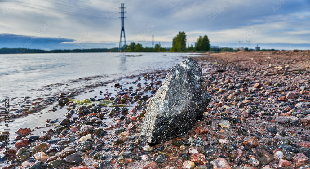 Seaside view on Hietalahti beach