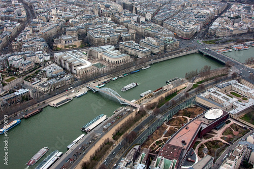 River Seine, Paris from Eiffel Tower