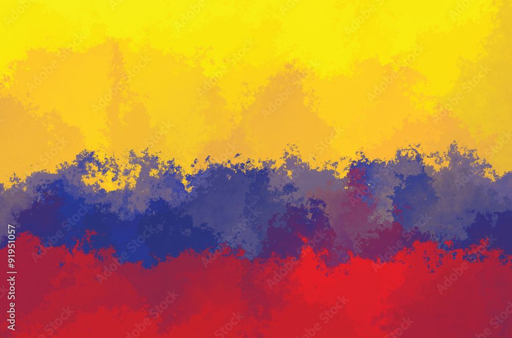 Obraz premium Colombian flag