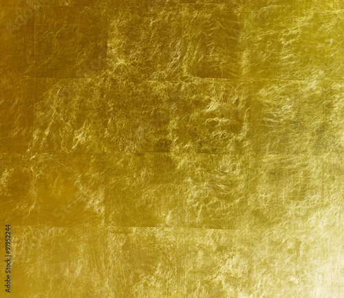 gold  background, gilded gold leaf