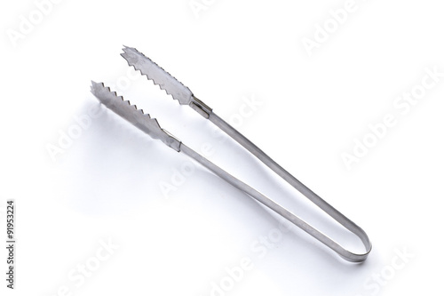 ice tongs isolated