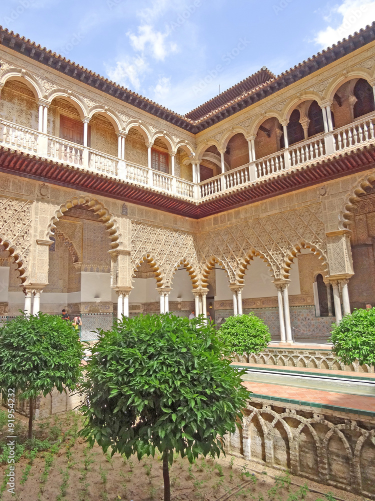 Fototapeta premium Alcazar de Séville