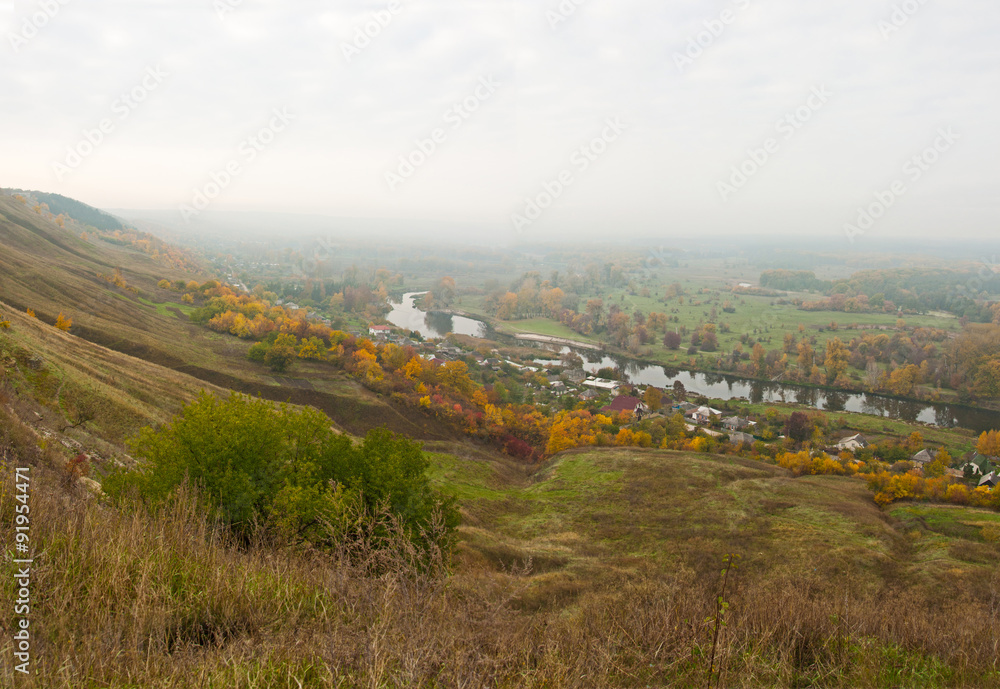Fototapeta premium Autumn landscape