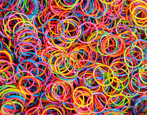 colorful elastic band background