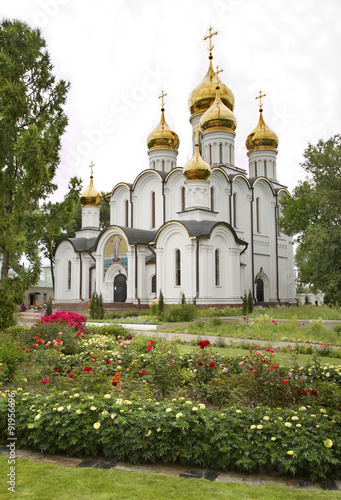St. Nicholas Cathedralin in St. Nicholas Monastery. Pereslavl-Zalessky. Yaroslavl Oblast. Russia photo