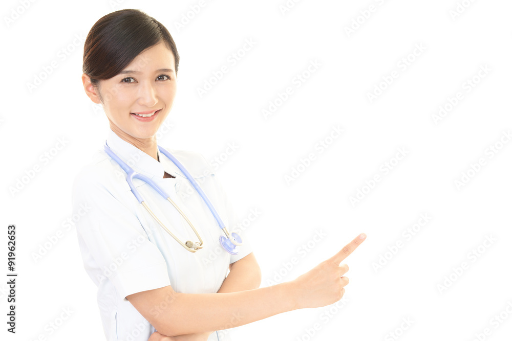 笑顔の女医 笑顔の女医