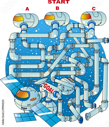 迷路＿宇宙ステーション