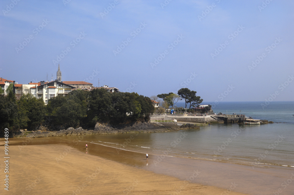 Mundaka Beach, Basque Country, Spain