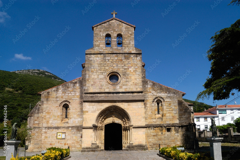 Santa Maria del Puerto, Church, Santoña, Catabria, Spain