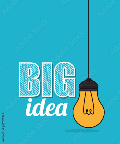 Big idea, creative and intelligence