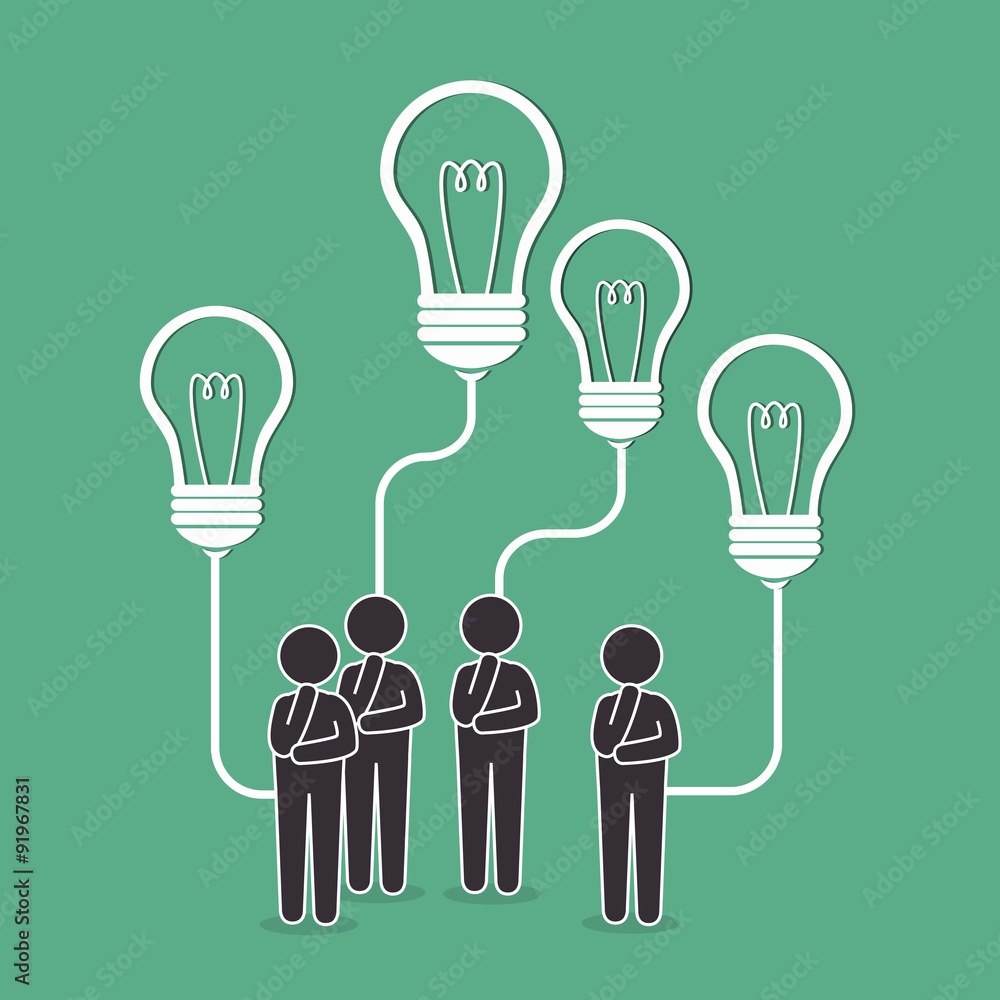 Big idea, creative and intelligence Big idea, creative and intelligence