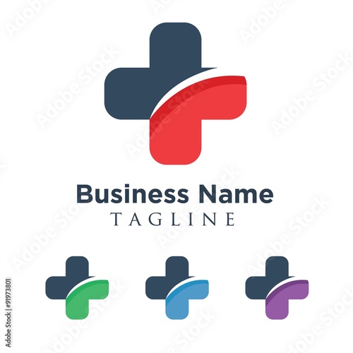 medical logo icon vector