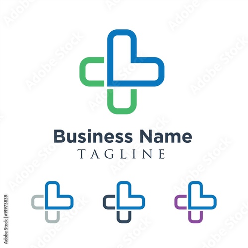 medical logo icon vector