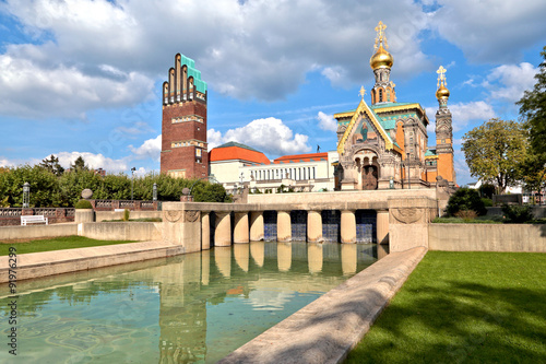 Darmstadt, die Mathildenhöhe (September 2015)