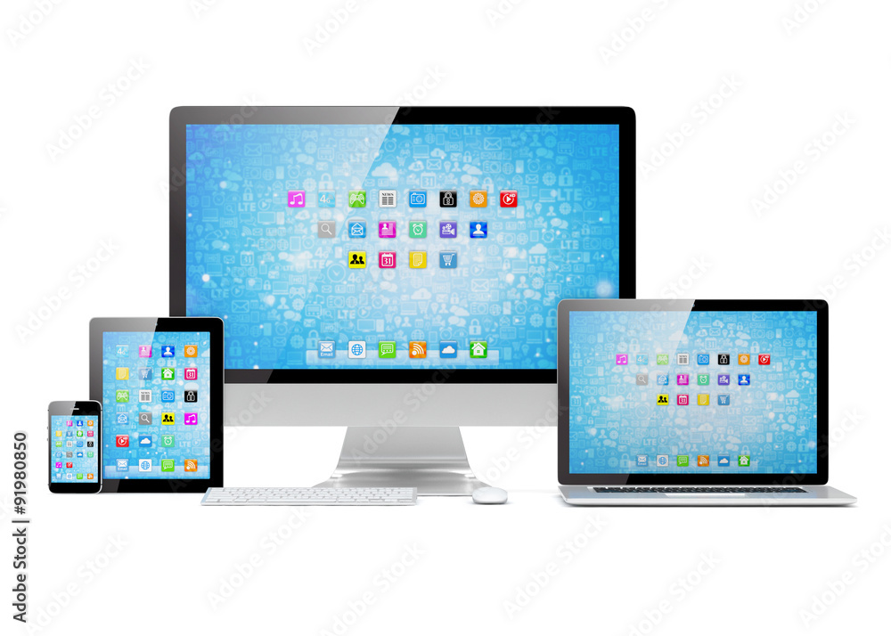 Ultimate web design, laptop, smartphone, tablet, computer Ultimate web design, laptop, smartphone, tablet, computer
