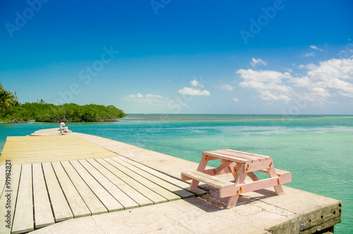 caye caulker belize caribbean