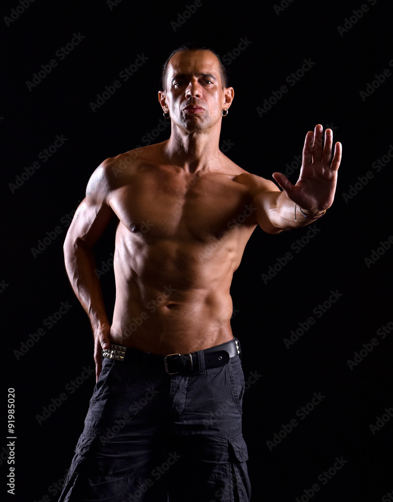 Fototapeta premium Young handsome man