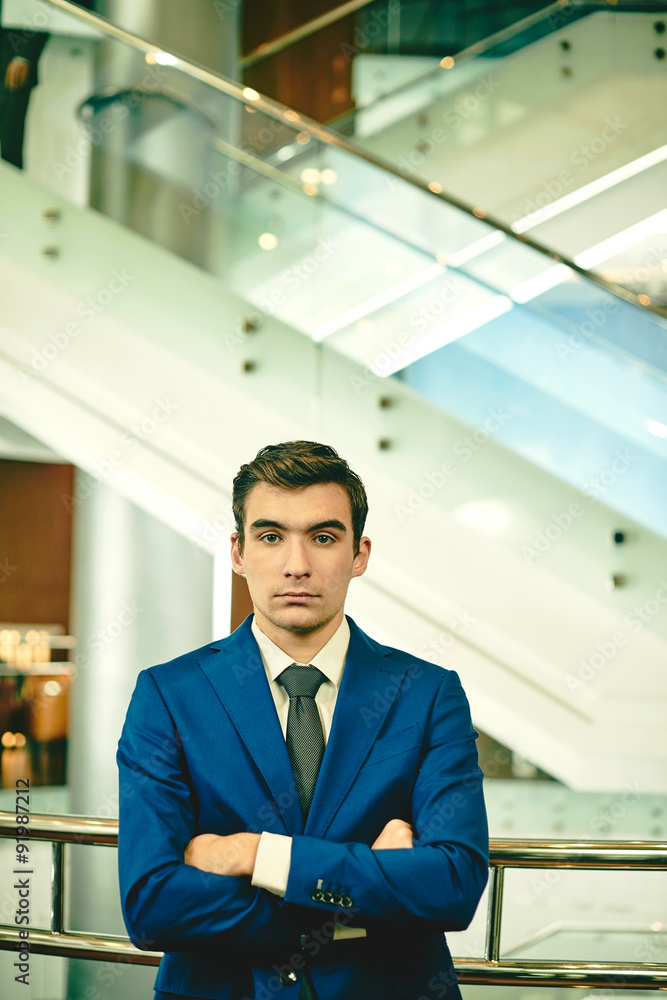 Serious businessman Serious businessman