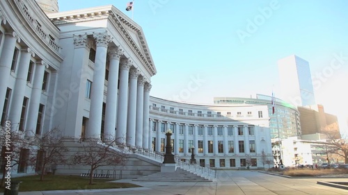 Denver City and County Building Sunset 3 photo