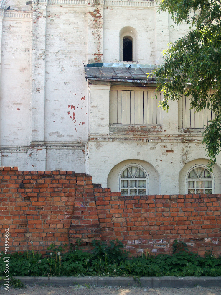 Wall of the  Church in Pereyaslavl