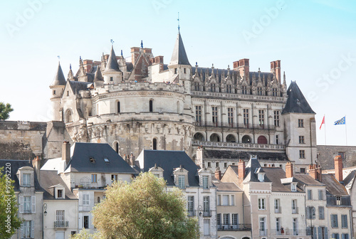 Le château renaissance d'Amboise, Indre et Loire, Pays de Loire, france