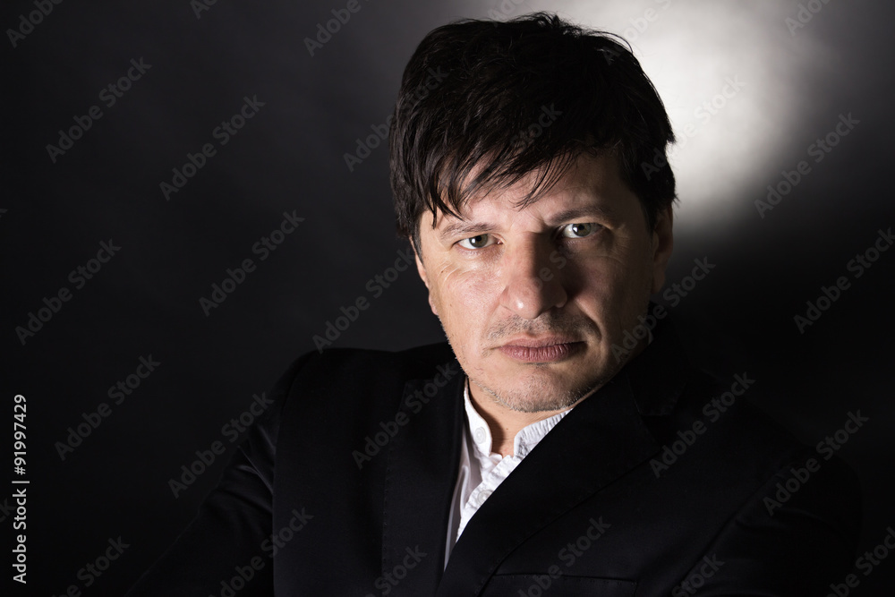 Fototapeta premium Serious man