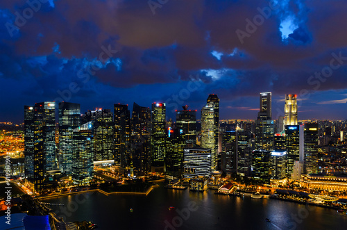 Wallpaper Mural Singapore downtown Torontodigital.ca