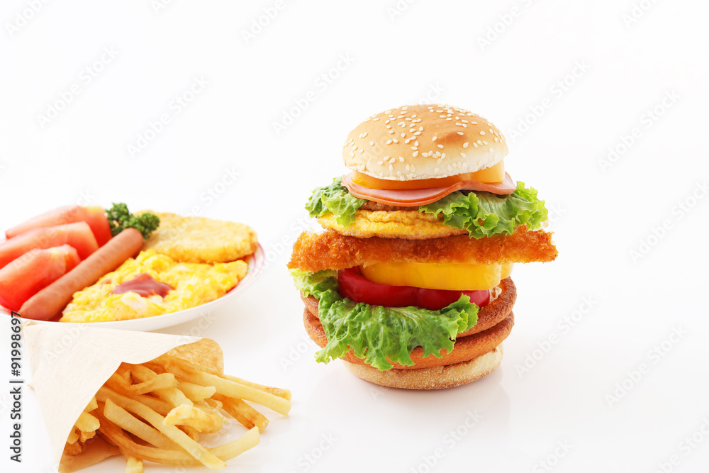 ハンバーガーセット ハンバーガーセット