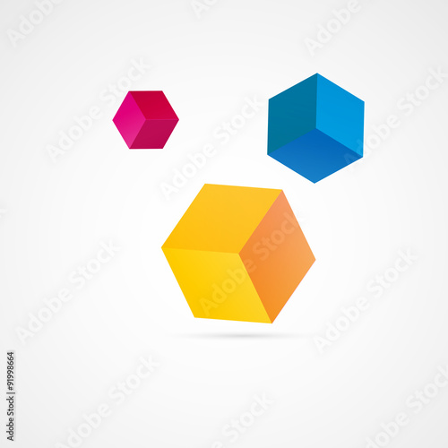 cube coloré