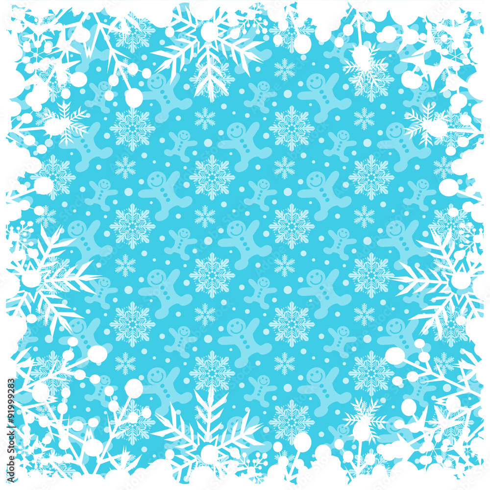 Christmas frame border, vector illustration Christmas frame border, vector illustration