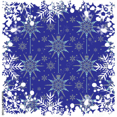 Blue Christmas wallpaper  