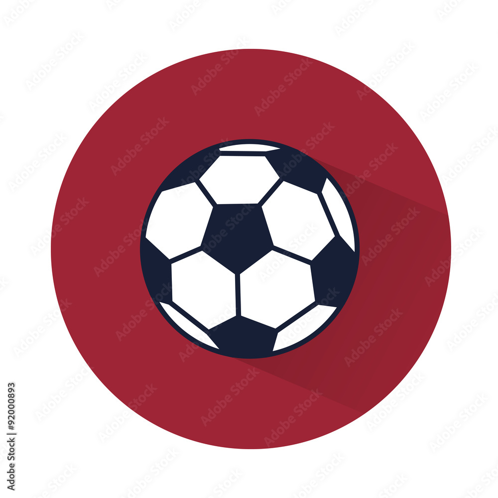 Soccer flat icon. Soccer flat icon.