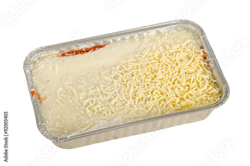 Frozen lasagna