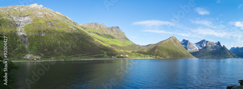 Norwegian landscape, Senja island, Norway