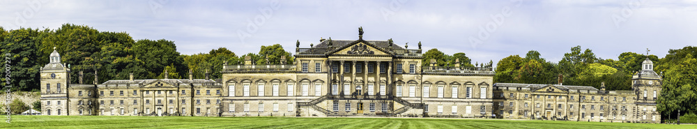 Panorama of Wentworth Woodhouse estate, Rotherham