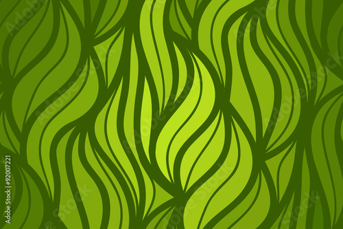 Vector wave background of doodle drawn lines