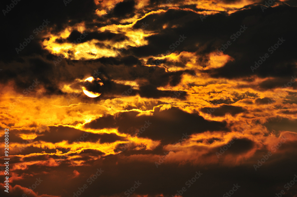 Sunset sky Sunset sky