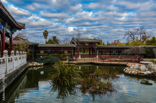 Pagoda in Chinese garden