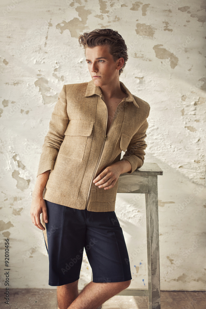 Obraz premium Fashion man