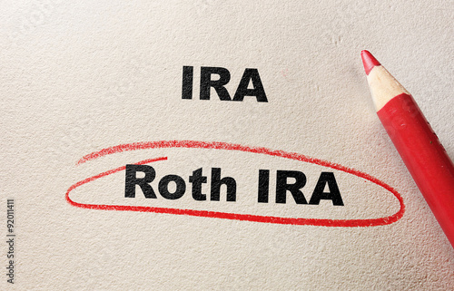 Roth IRA red circle