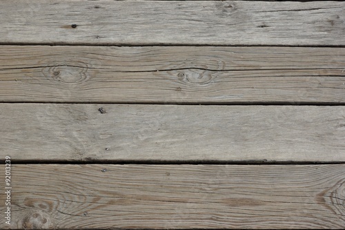 Natural Old Wood Planks Panel Background