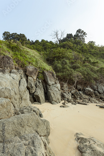 The rock Tropical beach