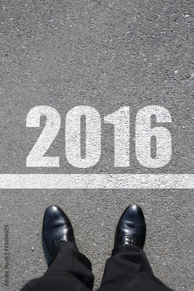 Fototapeta premium Start to new year