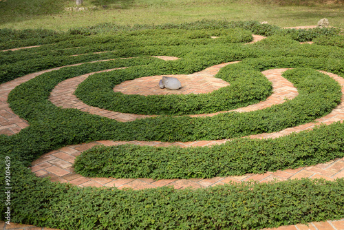 Meditation Labyrinth at Ravena - Minas Gerais  Brazil