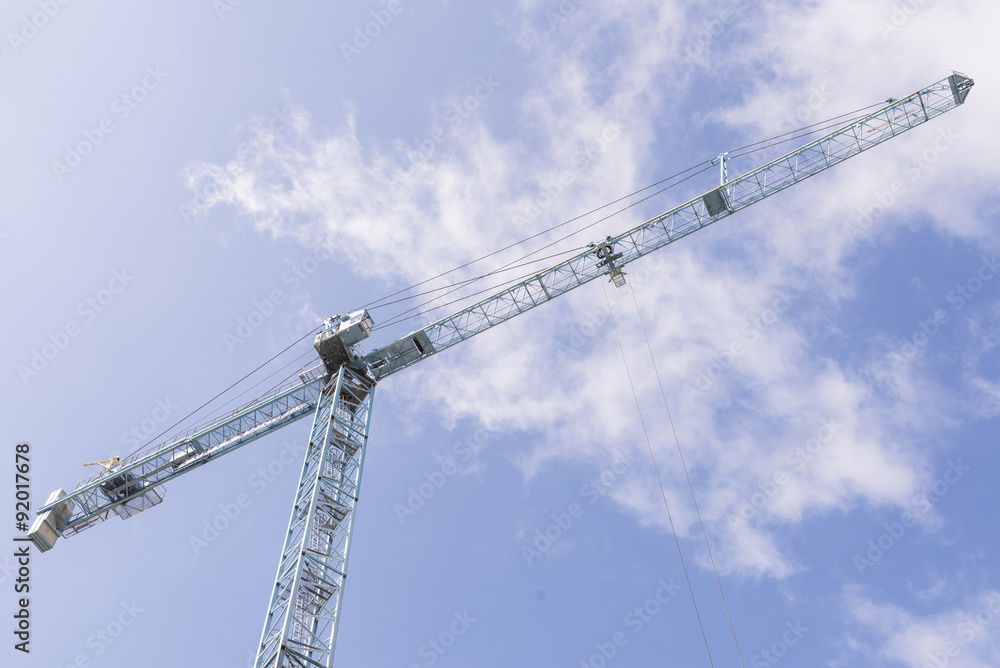 Building tower crane