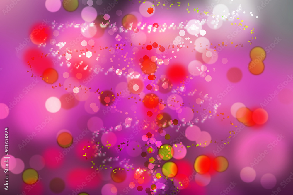 Pink Bokeh Background Pink Bokeh Background