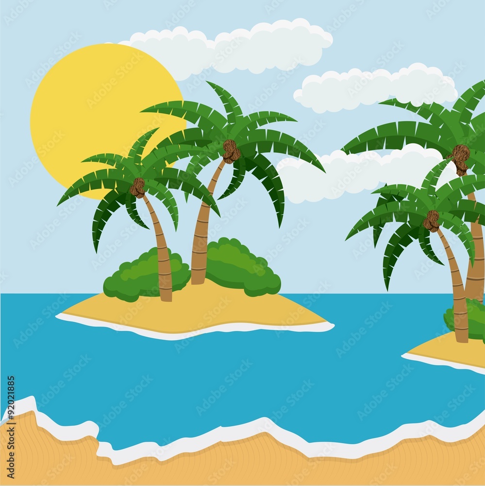 Obraz premium Landscape design