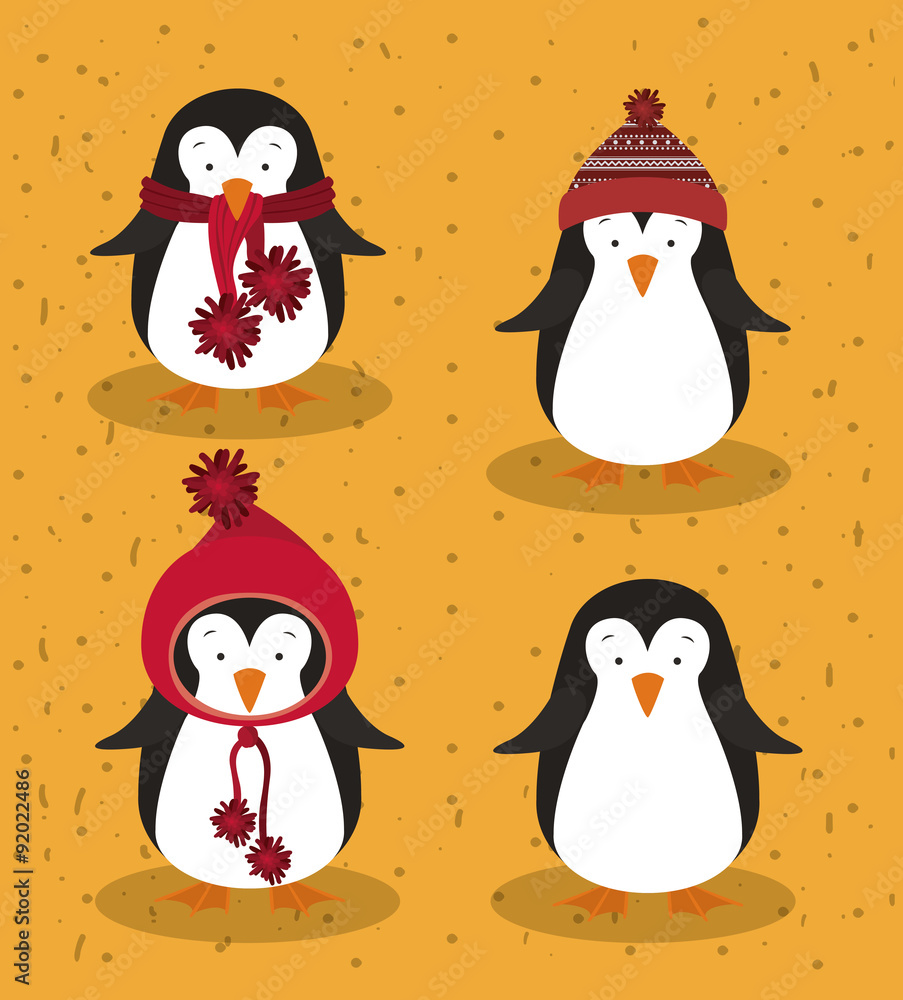Fototapeta premium Merry Chirstmas design 