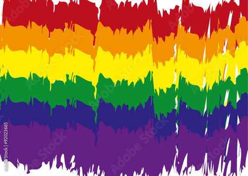 Flagge Homosexuell Regenbogen