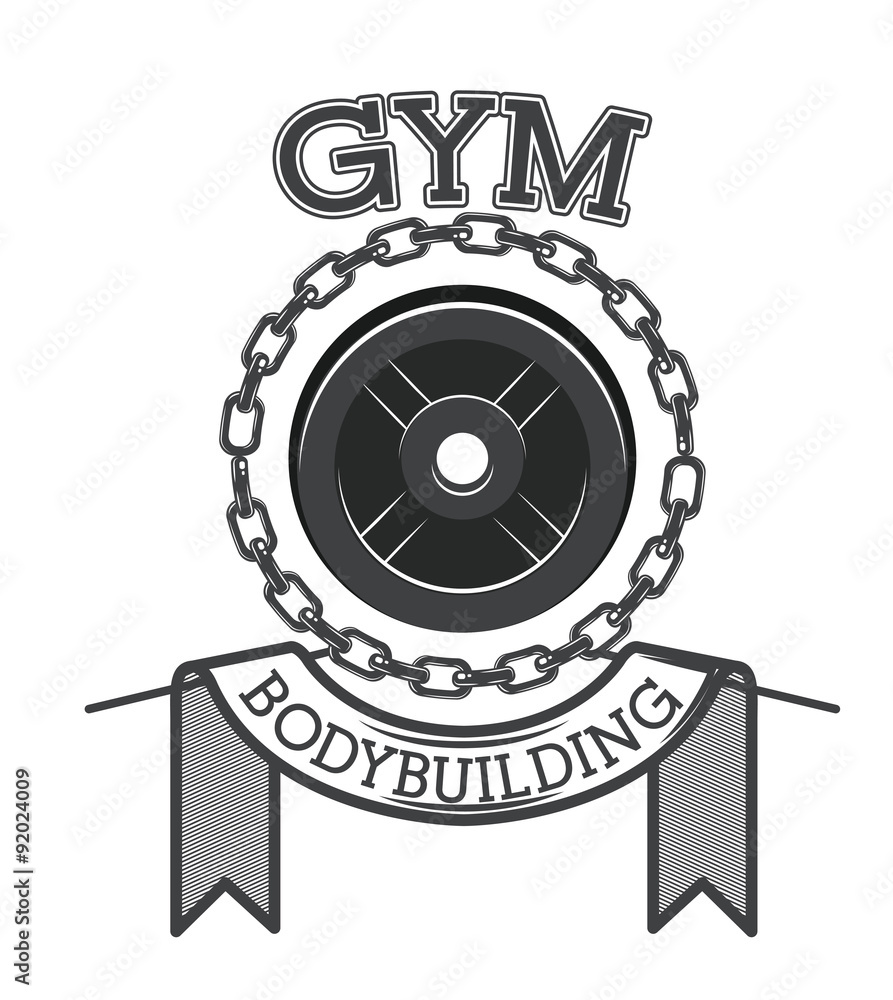 Obraz premium Gym design